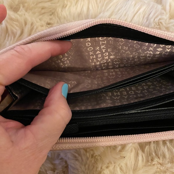Kate Spade New York Mavis Street Neda Sparkle Rose Gold Wallet, EUC - Picture 12 of 13